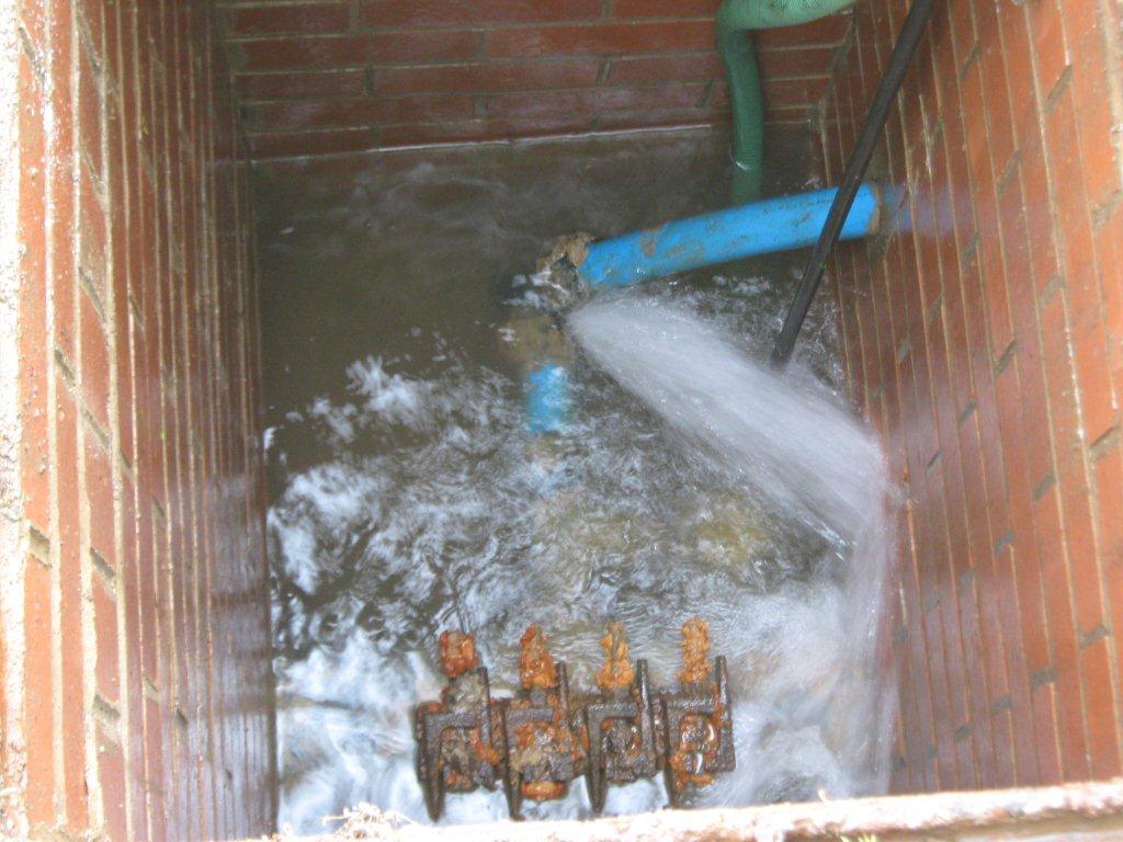 Faulty underground water fittings cause huge water losses