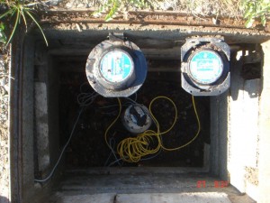 Water meter data logger