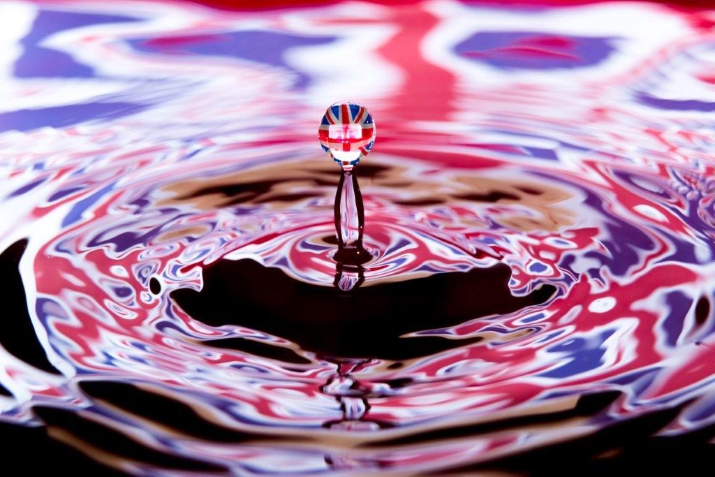 English Water Retail Market - Union Jack Droplet