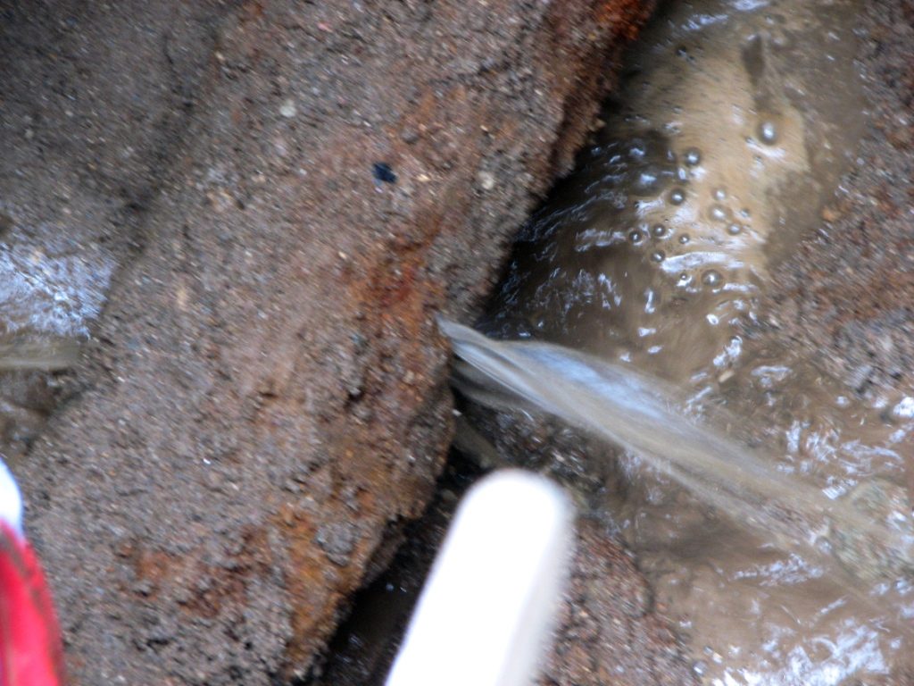 Water leak detection 