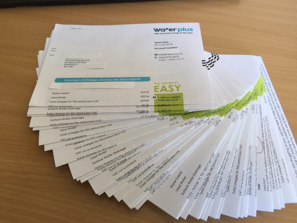 Water bill errors at crisis point as water retailer still sending